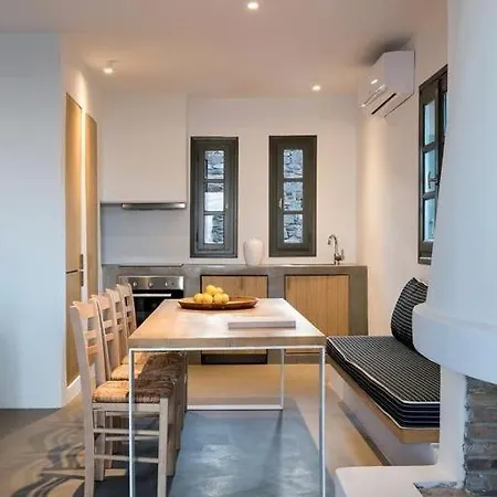 Отель Platinum Paros - 2 Bedrooms - Turquoise - Sea View & Private Pool - Naoussa Kolympithres