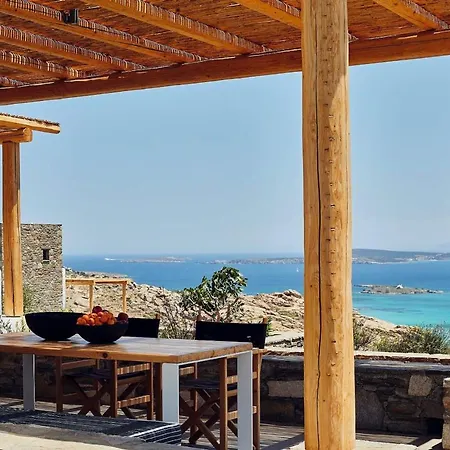 Platinum Paros - 2 Bedrooms - Turquoise - Sea View & Private Pool - Naoussa Kolympithres