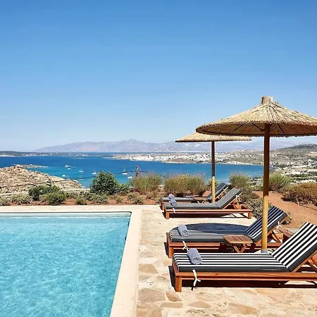 Отель Platinum Paros - 2 Bedrooms - Turquoise - Sea View & Private Pool - Naoussa
