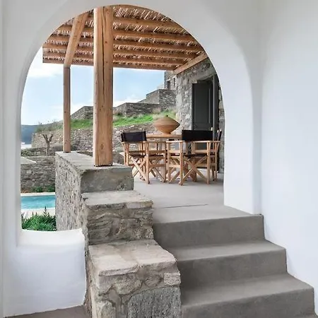 Отель Platinum Paros - 2 Bedrooms - Turquoise - Sea View & Private Pool - Naoussa